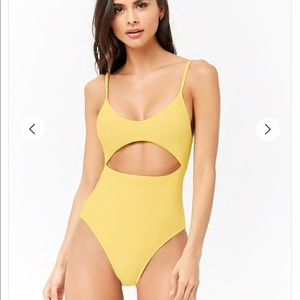 Cutout One Piece Swimsuit